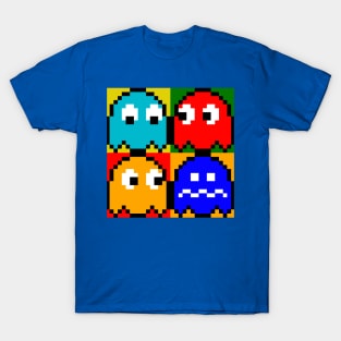 Pac-Man 4 Panel T-Shirt